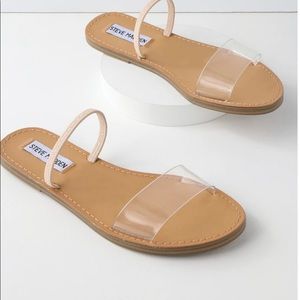 🌸Steve Madden Sandals Clear Strap🌸